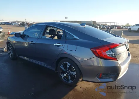 2016 Honda Civic Touring from USA, damaged, VIN 19XFC1F97GE028067